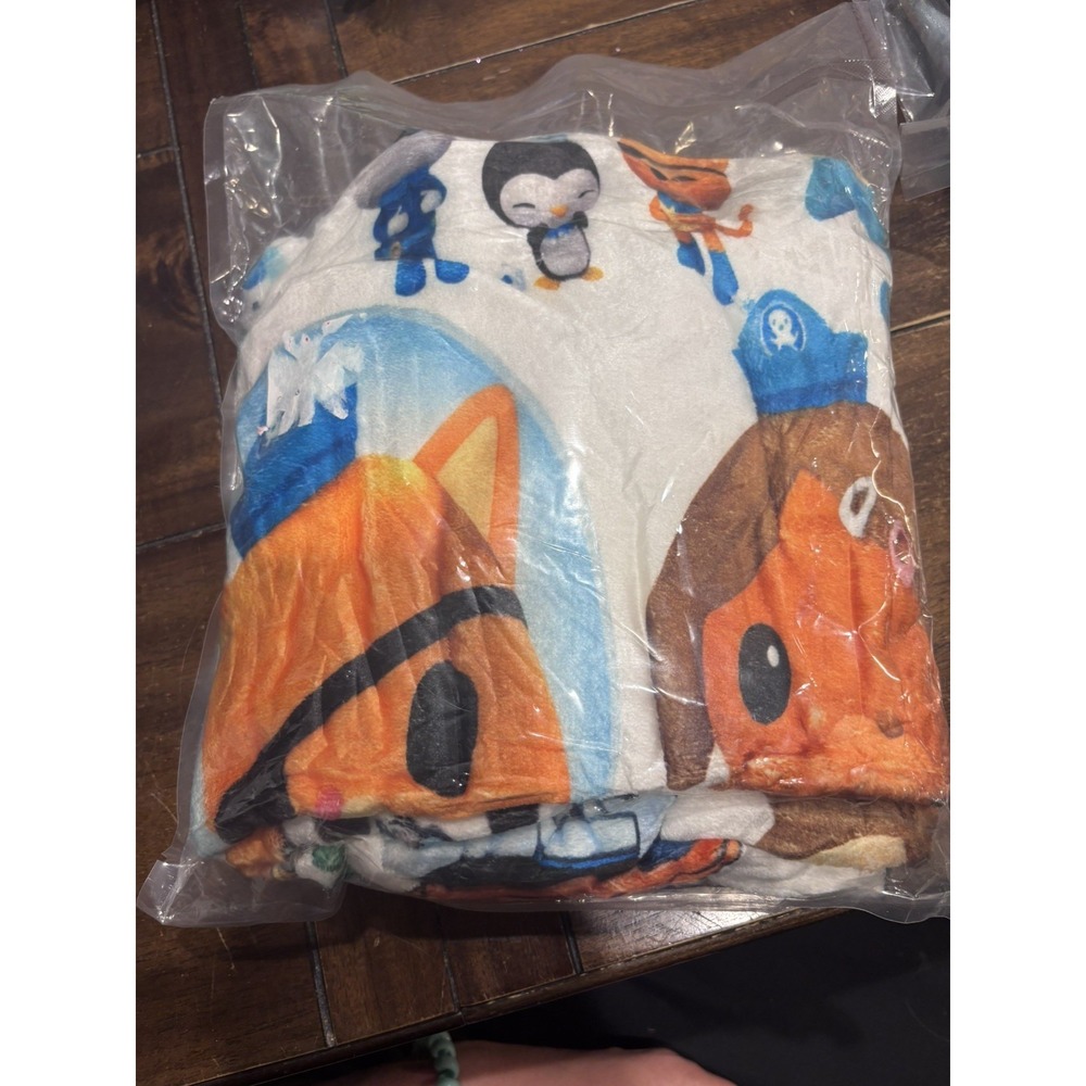 Octonauts Fleece Blanket All-Season Kids Adult Sofa Car Living Room Use
